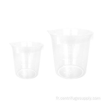 Béchers en plastique jetables de 1000 ml